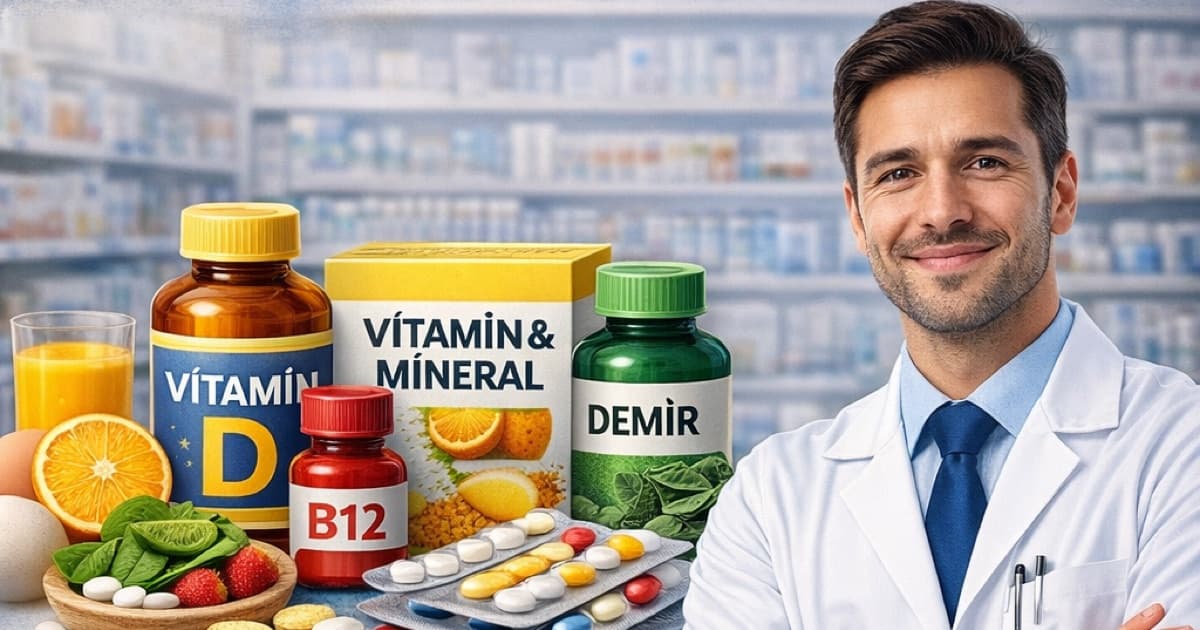 Vitamin ve Mineral Takviyeleri: Kime Gerekli, Hangileri İşe Yarar? Eczacı Gözünden Dürüst Rehber